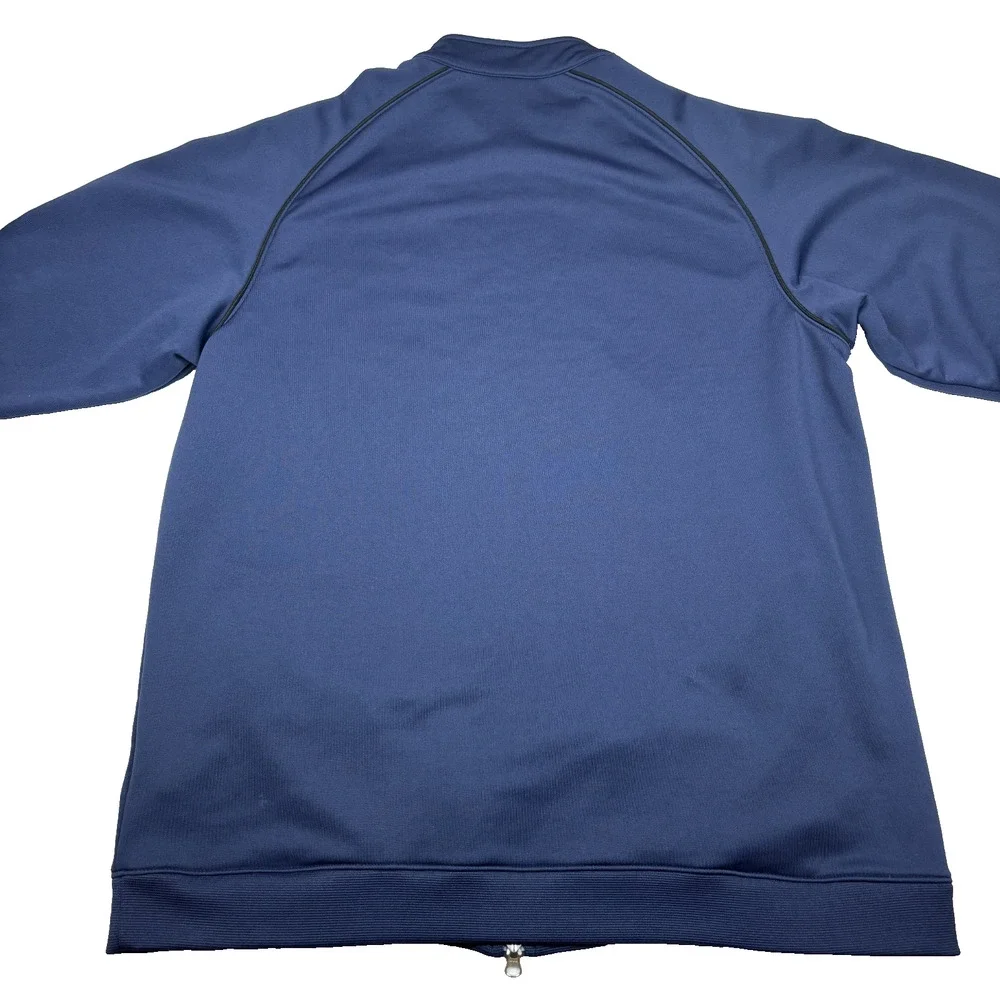 VINTAGE AIR JORDAN 2005 JUMPMAN TRACK JACKET ATHLETIC WARM UP NAVY BLUE SIZE XL